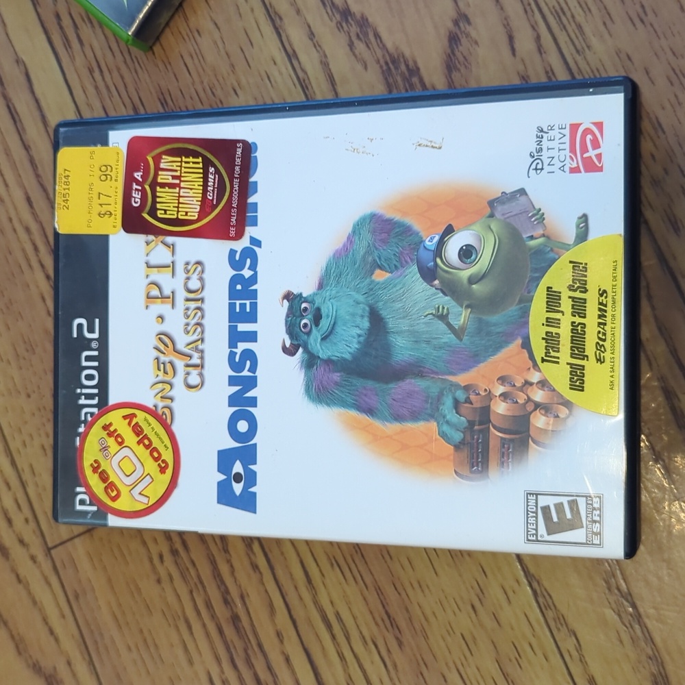 Monster's Inc Playstation 2